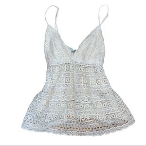 Kimchi Blue Wild Child Eyelet cami
